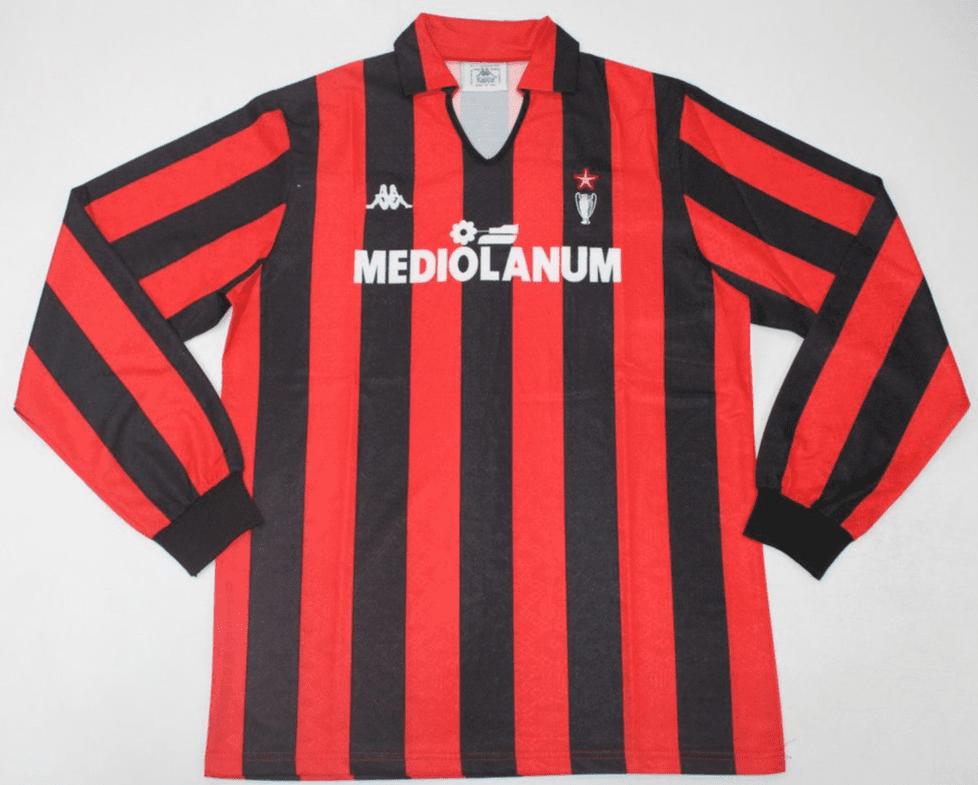 A.C. Milan 1989-00, Home, Long Sleeve