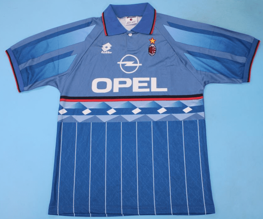 A.C. Milan 1995-96, Blue Away