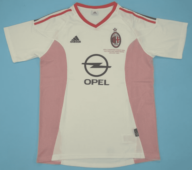 A.C. Milan 2002-03, White UCL Final