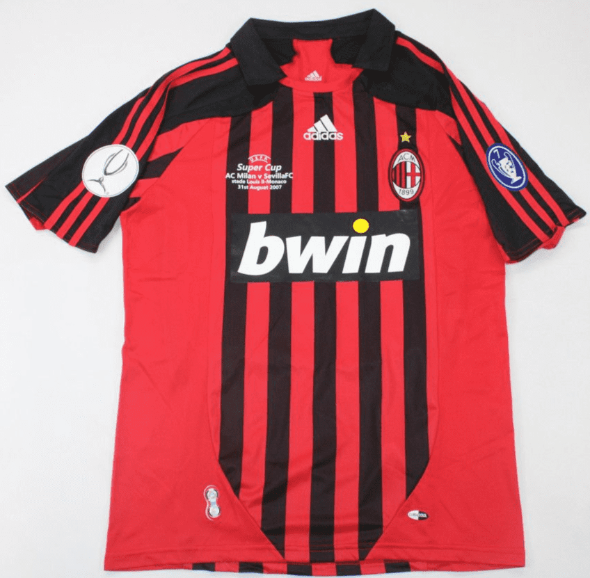 A.C. Milan 2007-08, Super Cup Version