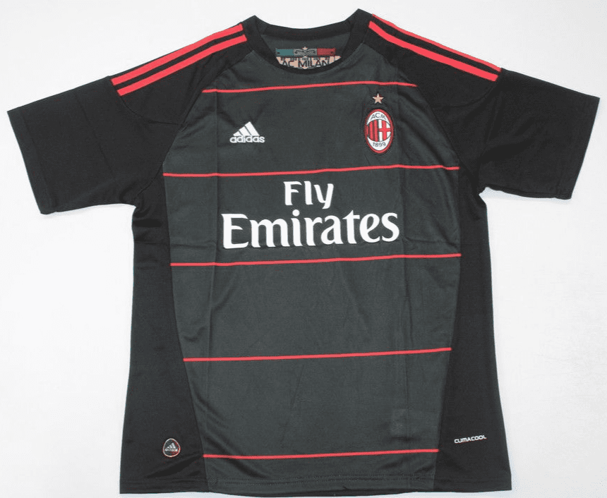 A.C. Milan 2010-11, Black Away