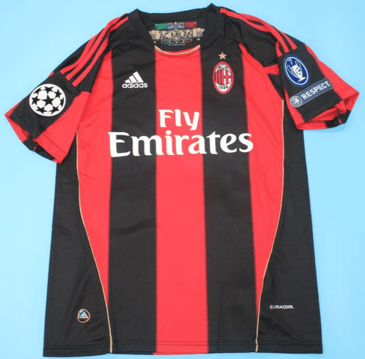 A.C. Milan 2010-11, Home with UCL & Fonts