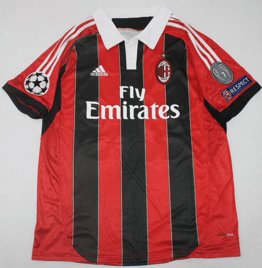 A.C. Milan 2012-13, Home with UCL & Fonts