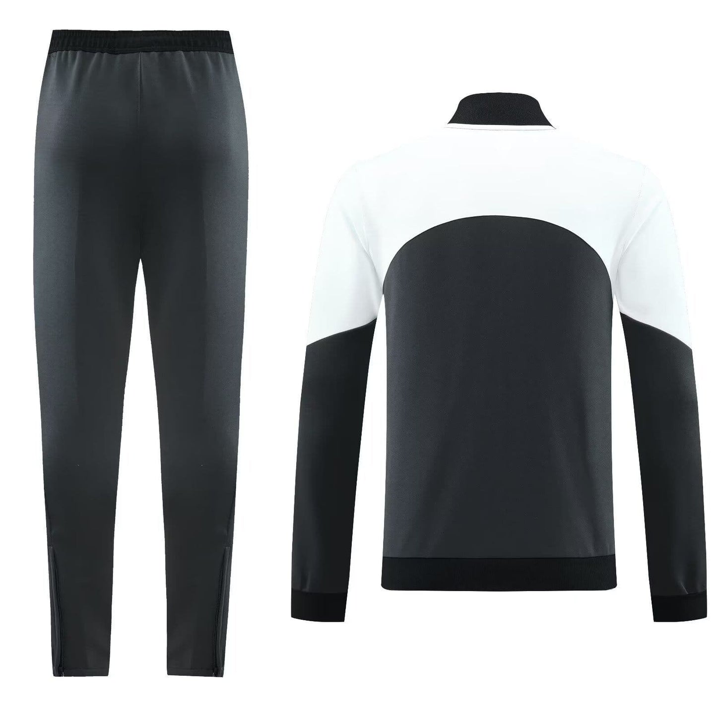 Adidas AJ15, Black & White Strips Tracksuit