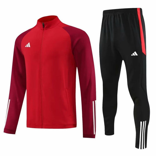 Adidas Red & Black Tracksuit