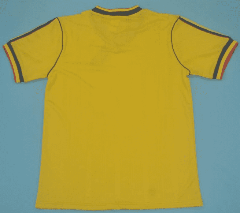 Arsenal 1986-87, Yellow Away