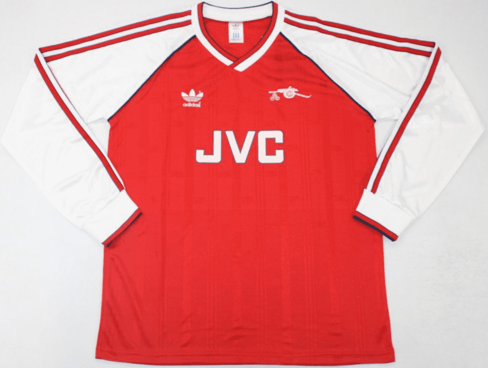 Arsenal 1988-90, Home Long Sleeve