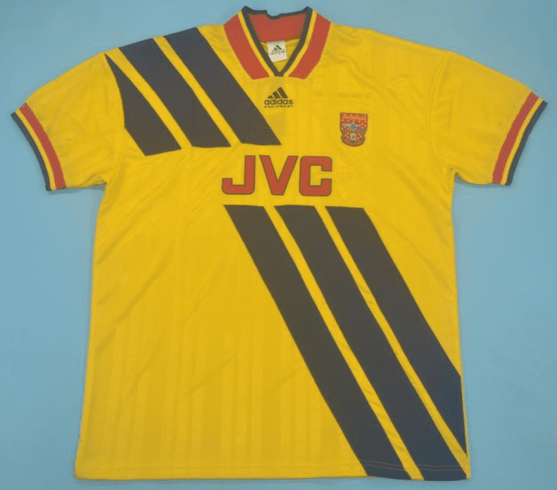 Arsenal 1993-94, Yellow Away