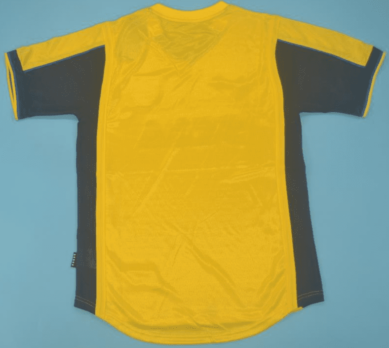 Arsenal 2000-01, Yellow Away