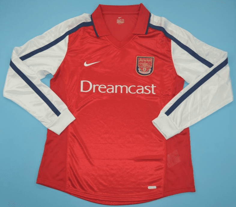 Arsenal 2000-02, Home, Long Sleeve