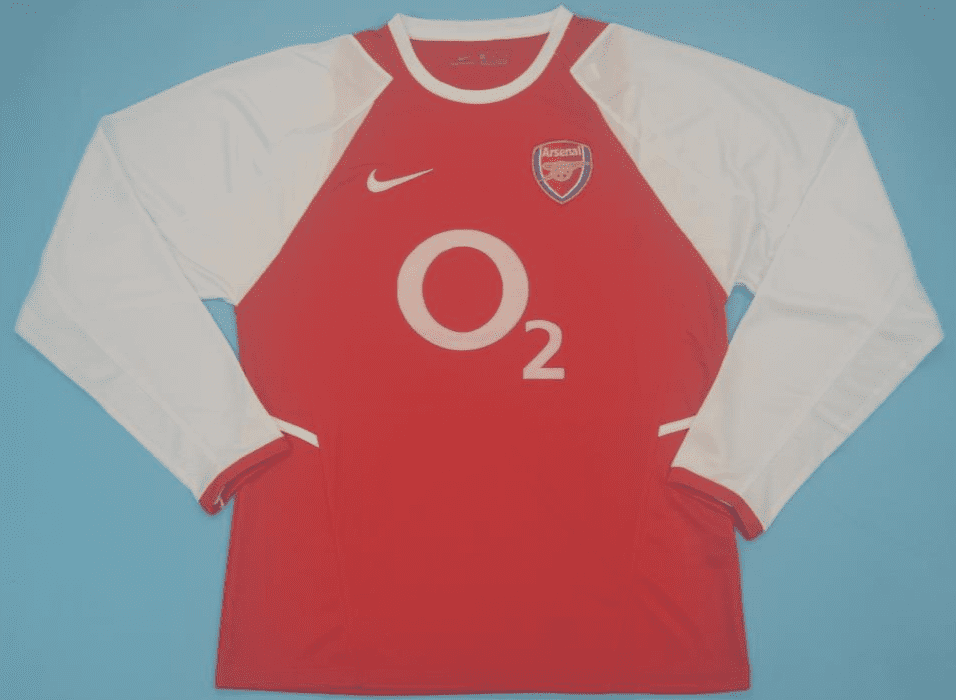 Arsenal 2002-04, Home, Long Sleeve