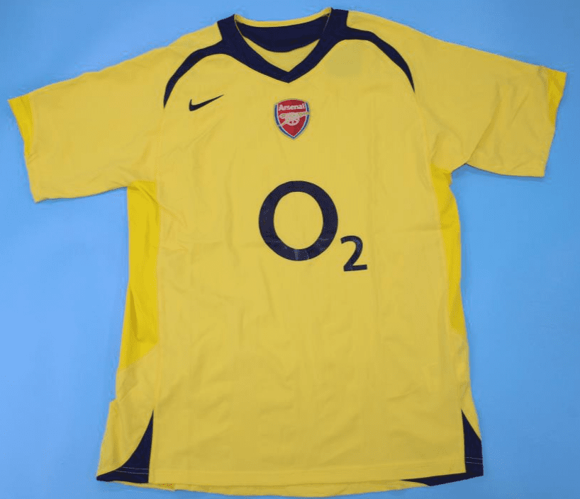 Arsenal 2005-06, Yellow Away