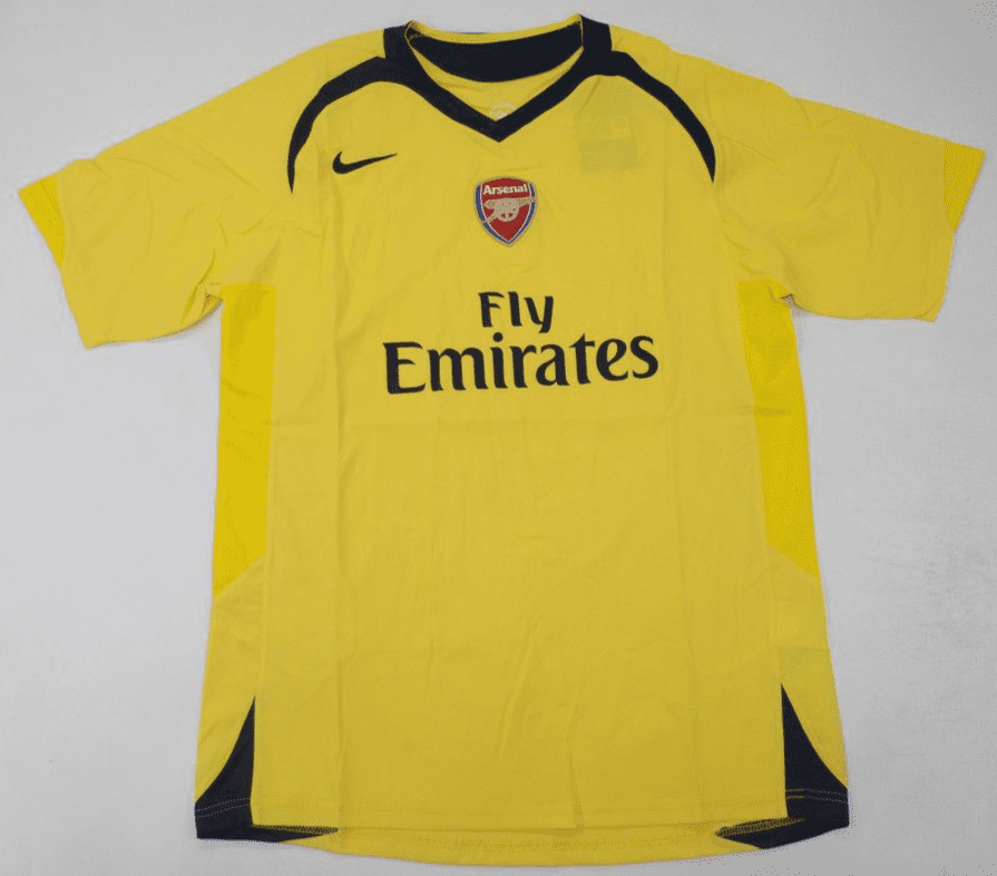 Arsenal 2006-07, Yellow Away