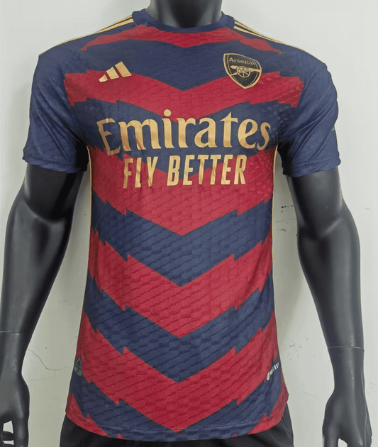 Arsenal 2023-24, Dark Blue Red Away Player Version