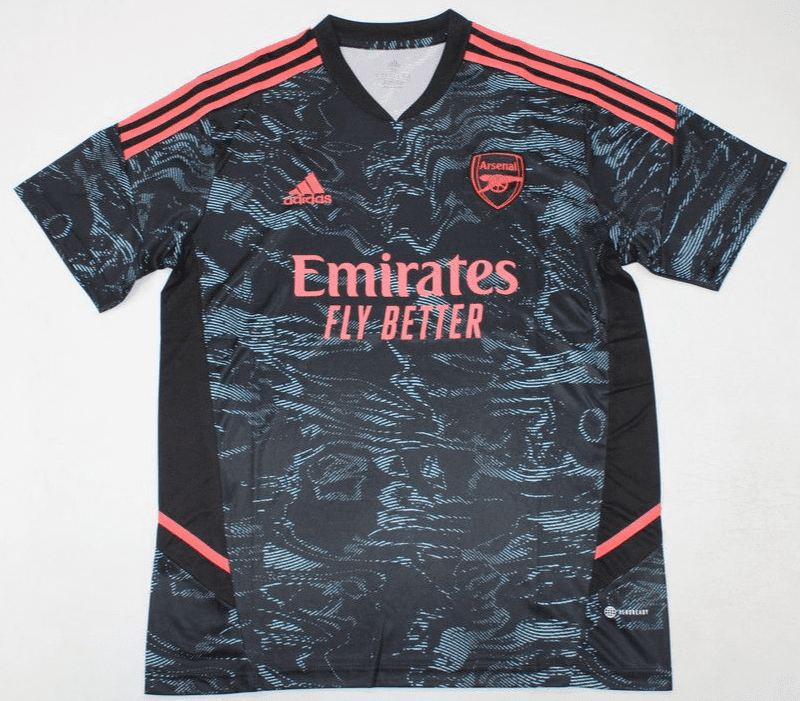 Arsenal 2023, Blue Black Training Shirt