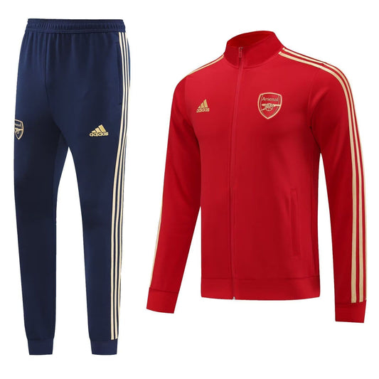 Arsenal 23-24, Red with Gold Tracksuit