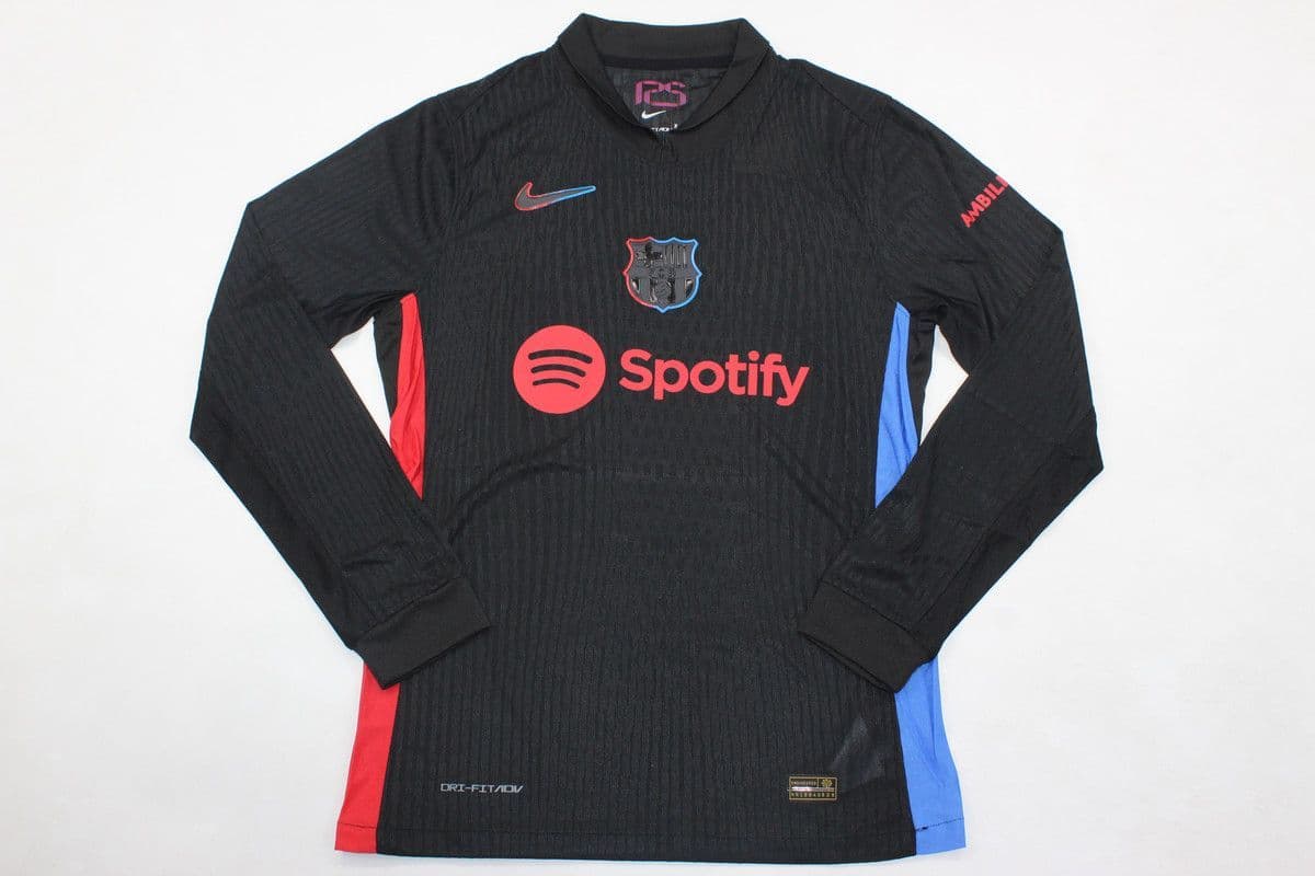 B-a Player Version Long Sleeve | 18 | Black - Away