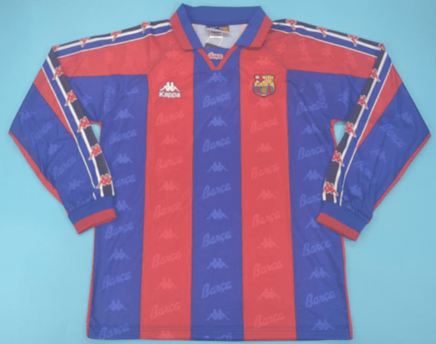 Barcelona, 1996-97, Home, Long Sleeve