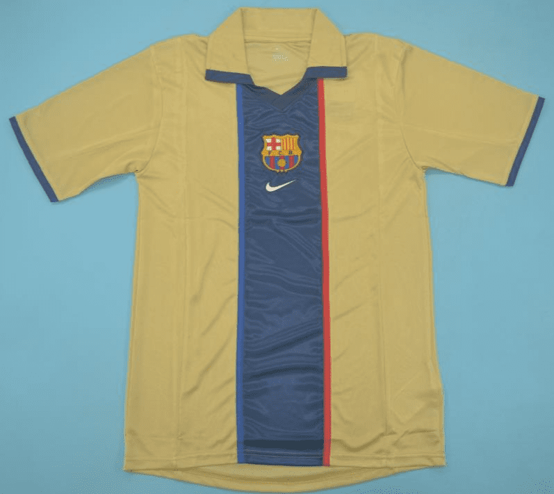 Barcelona 2001-02, Gold Away