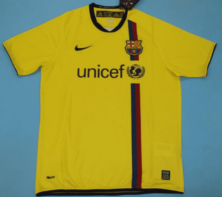 Barcelona 2008-09, Away