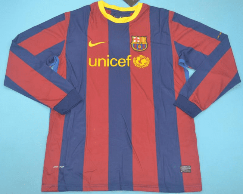 Barcelona 2010-11, Home, Long Sleeve