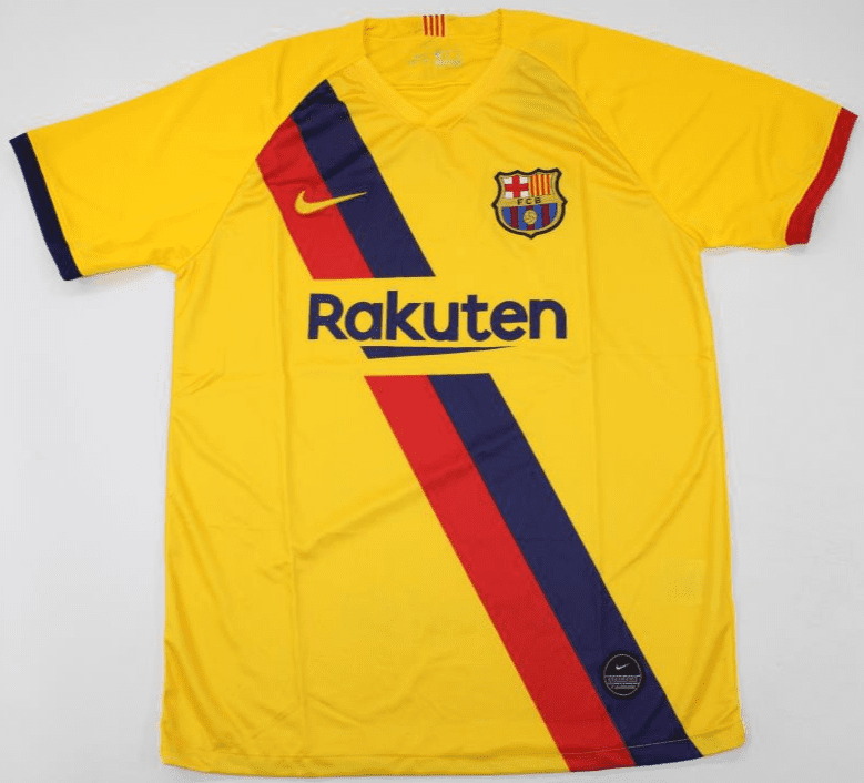 Barcelona 2019-20, Yellow Away