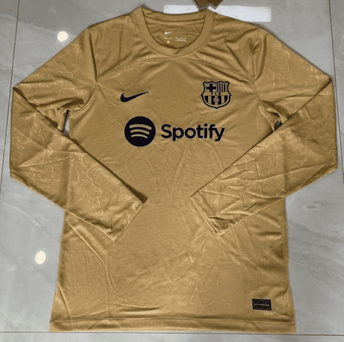 Barcelona 2022-23, Gold Away, Long Sleeve