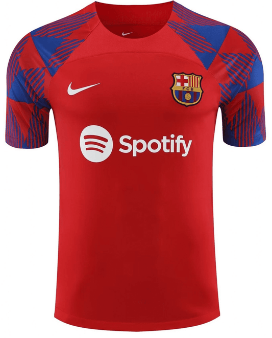 Barcelona 2023-24, Red with Blue Training Shirts