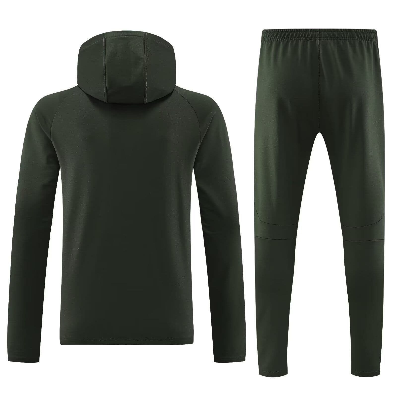 Barcelona 23-24, Dark Green Tracksuit with Hood