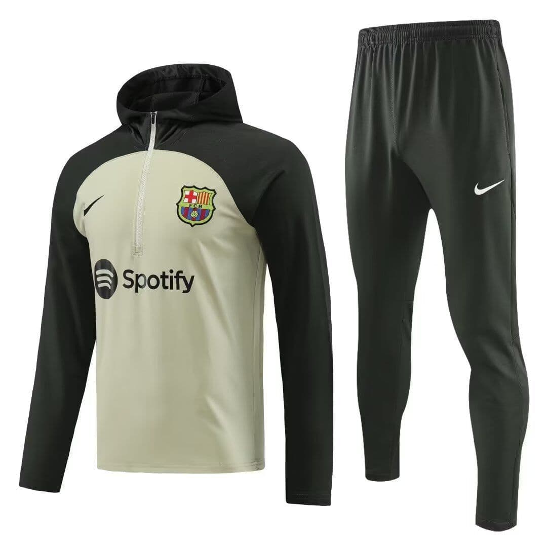 Barcelona 23-24, Green Tracksuit with Hood