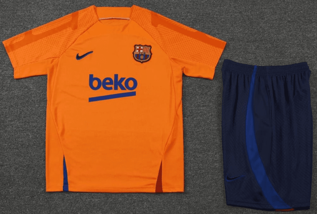 Barcelona Orange Training Kit