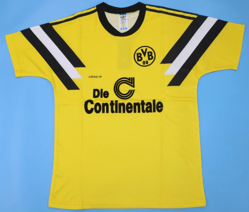 Borussia Dortmund  1989, Cup Shirts