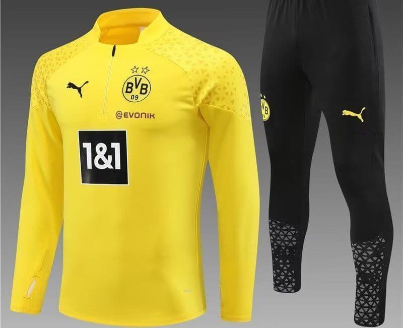 Borussia Dortmund 23-24, Yellow Tracksuit Kid Size