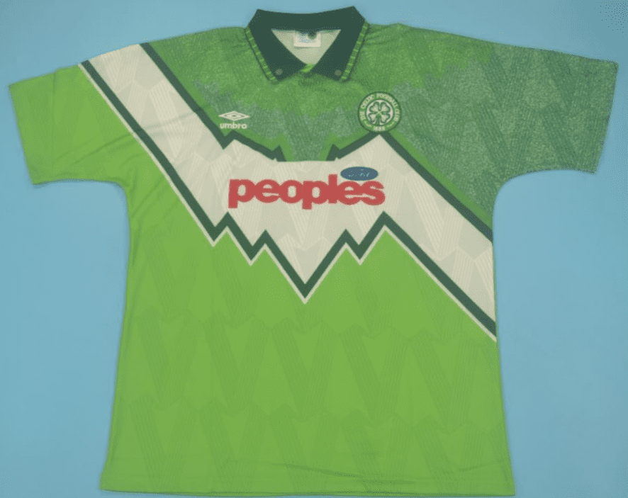 Celtic 1991-92, Away