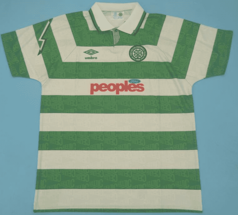 Celtic 1991-92, Home