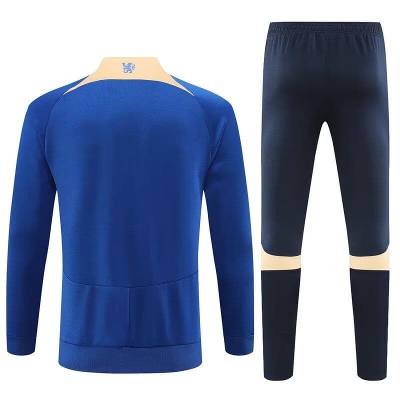 Chelsea 23-24, Blue with Gold Tracksuit