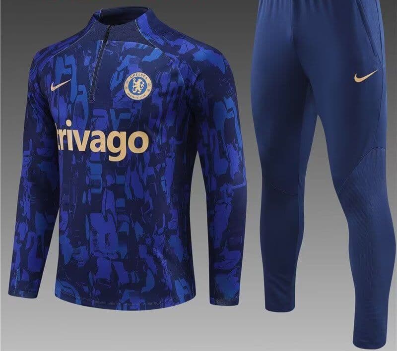 Chelsea 23-24, Dark Blue Tracksuit Kid Size