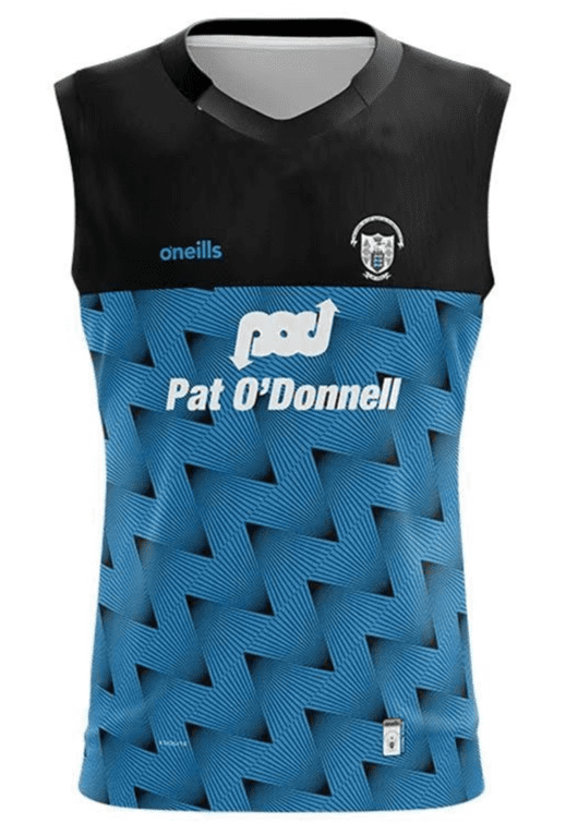 Clare GAA Training Vest Sky / Black