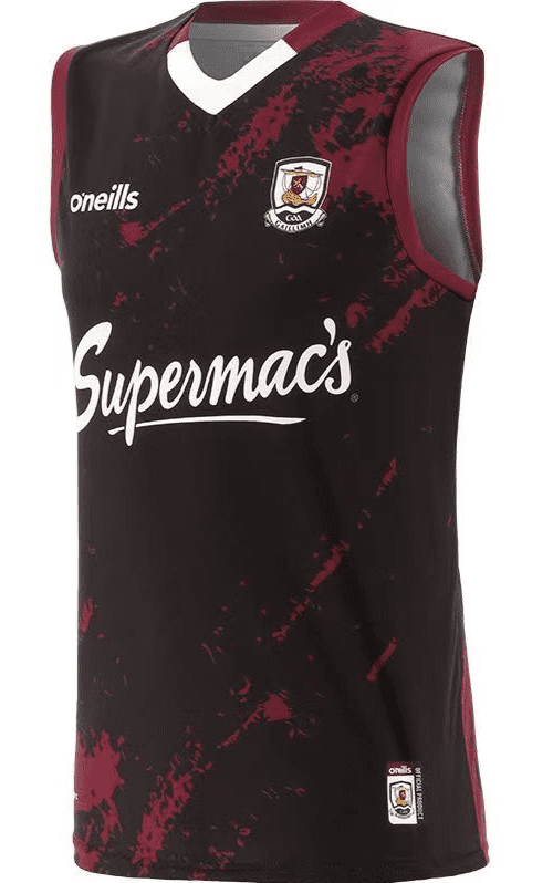 Galway GAA Training Vest Black / Maroon