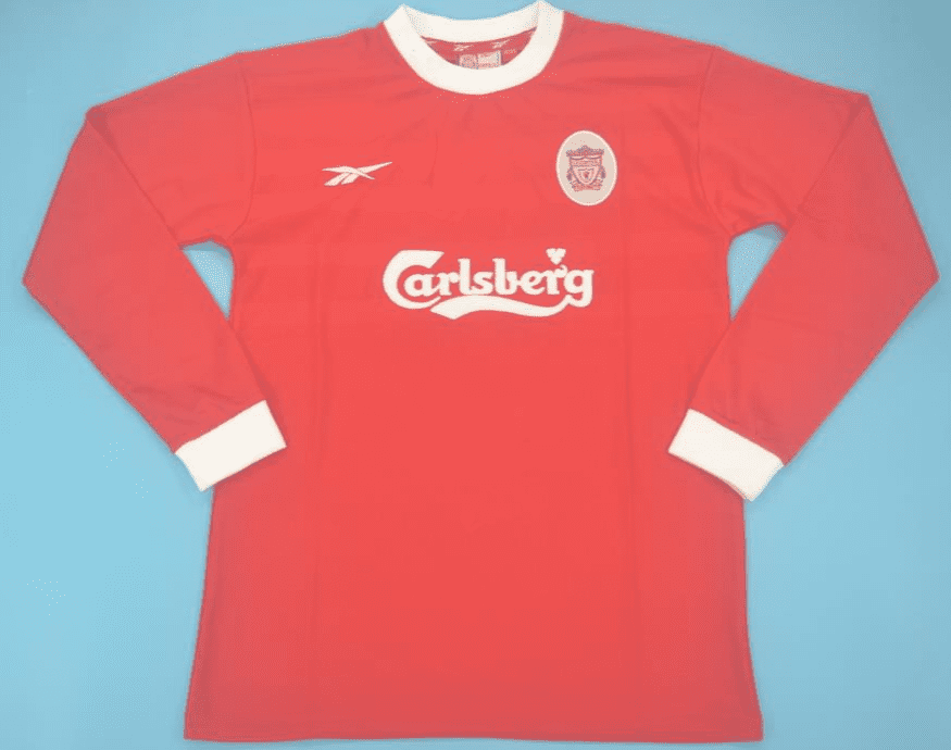 Liverpool 1998-00, Home, Long Sleeve