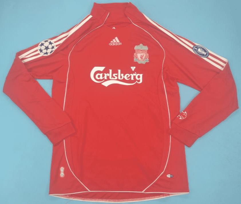 Liverpool 2006-08, UEFA Champions League, Long Sleeve