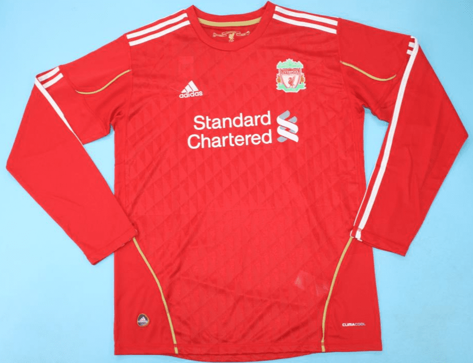 Liverpool 2010-12, Home, Long Sleeve