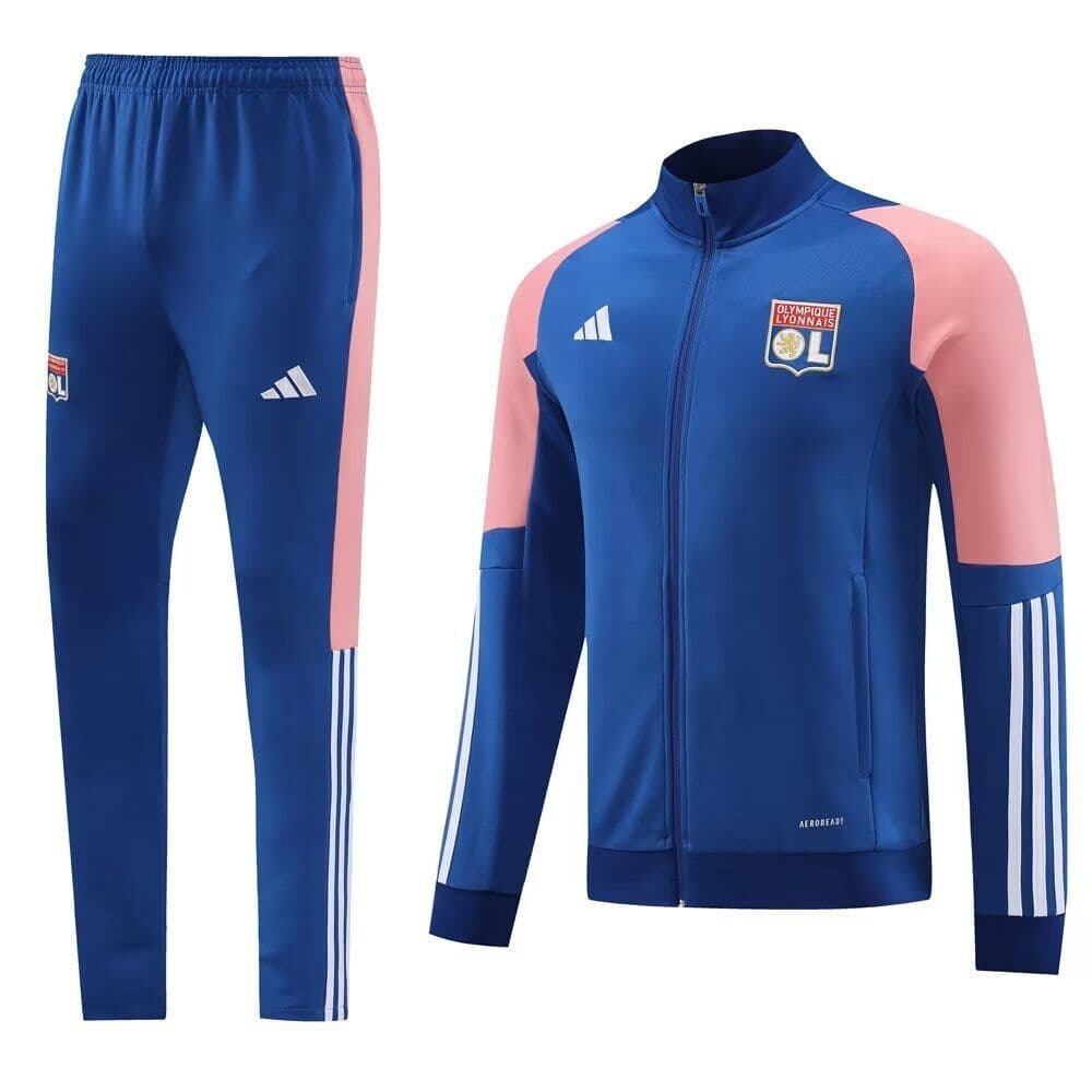 Lyon 23-24, Blue & Pink Tracksuits