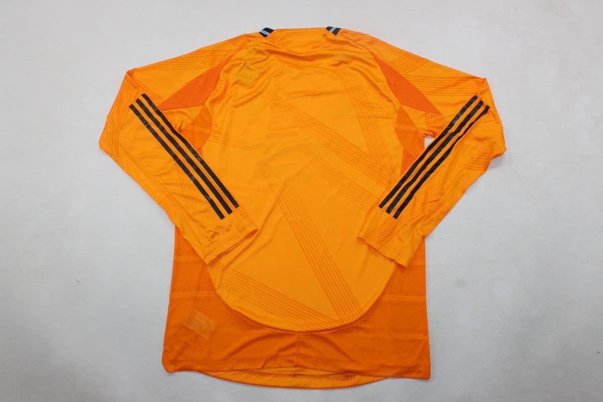 Madrid Long Sleeve Player Version | 28 | Orange - Away