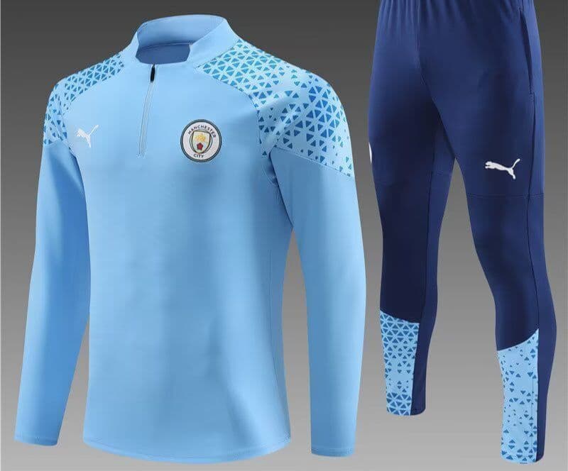 Manchester City 23-24, Blue Tracksuit Kid Size