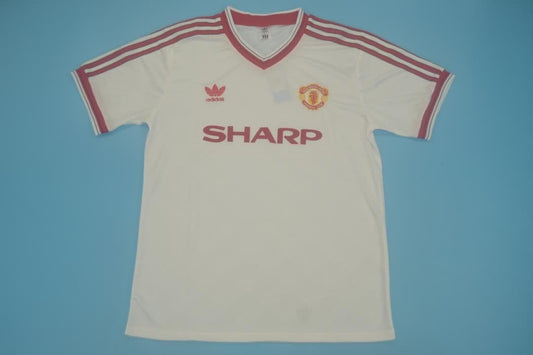 Manchester United 1986-88,  White Away