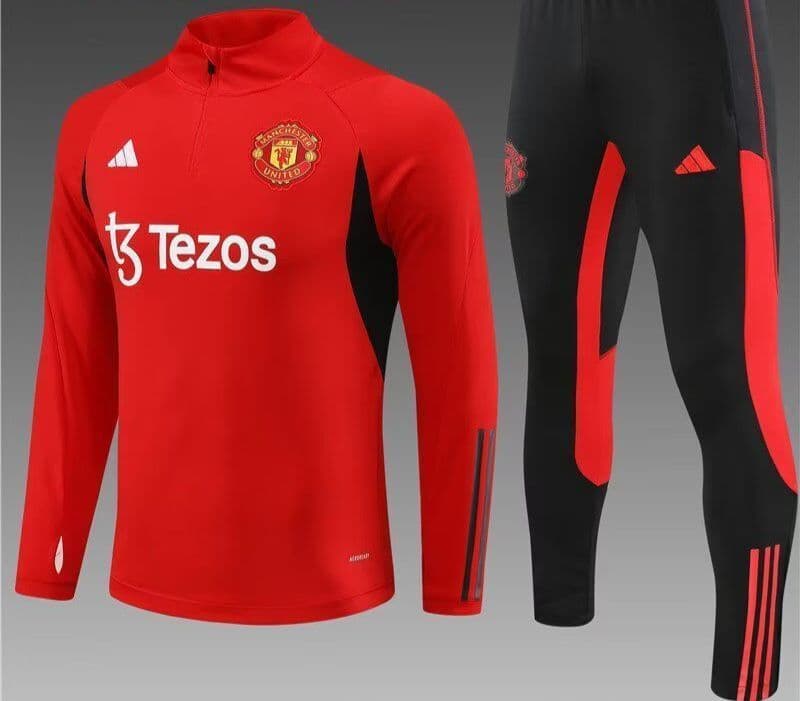 Manchester United 23-24, Red Tracksuit Kid Size