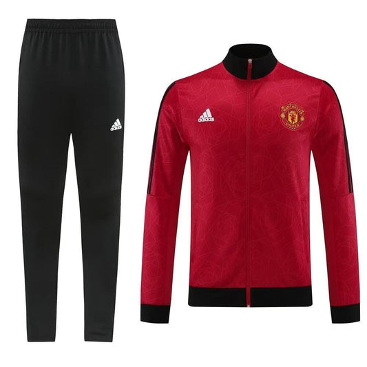 Manchester United 23-24, Red with Black Tracksuit