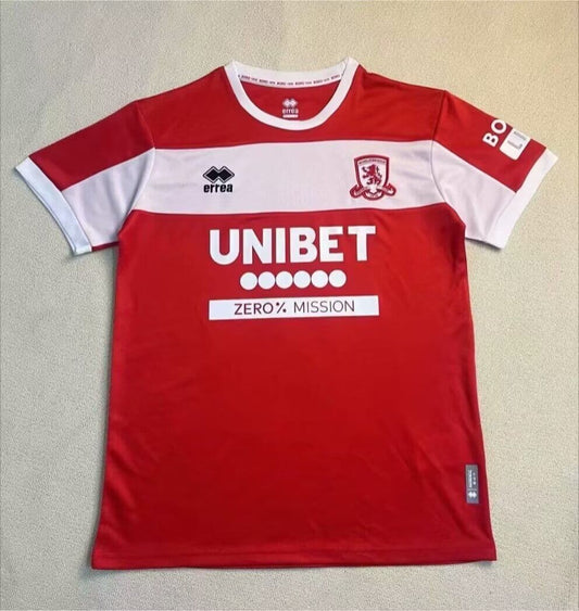 Middlesbrough | 6 | Red & White | Home