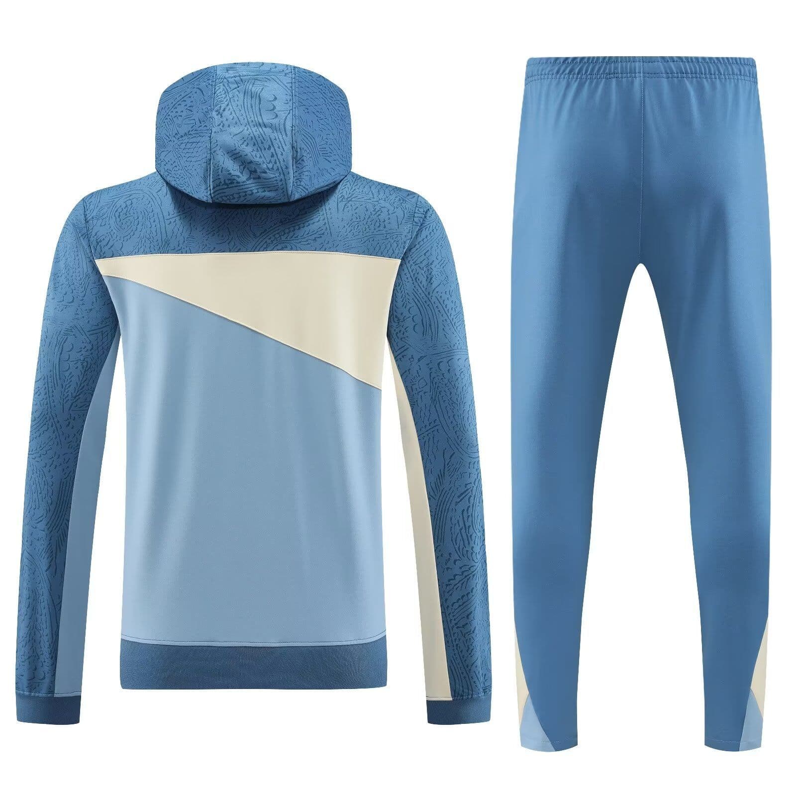 Olympique de Marseille  23-24,  Blue Tracksuit with Hood